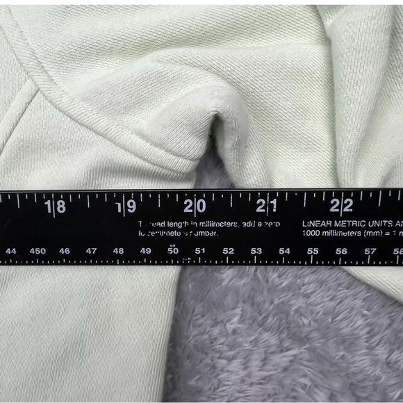 Vineyard Vines Sweatshirt Womens M Spring Green/Yellow Pullover 1/4 Zip Preppy - Picture 6 of 9